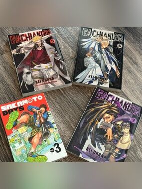 ‼️Manga lot, brand new. Gachiakuta & sakomoto
